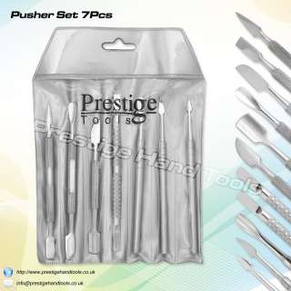 Prestige professional cuticle pushers remover cleaners sharp manicure 