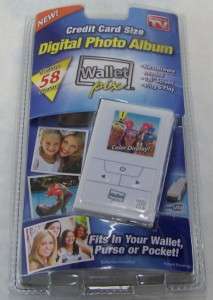 Wallet Pix Digital Photo Album As Seen On TV Blister Pk  