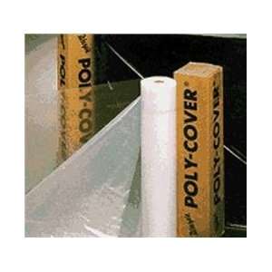   10mil 20x100 Clear Poly Cover Plastic Sheet (1 ROL)
