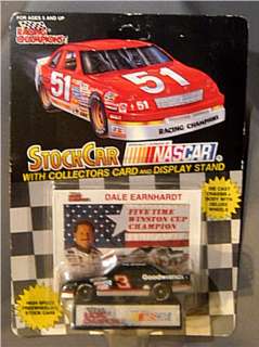   CUP Champion model of DALE EARNHARDT #3 in pkg w/ card. Free S&H