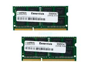   DIMM DDR3 1333 (PC3 10666) Dual Channel Kit Laptop Memory Model 996647