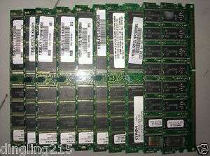 Lot 10 Mixed 512MB DDR PC2700 333MHz NON ECC Memory  