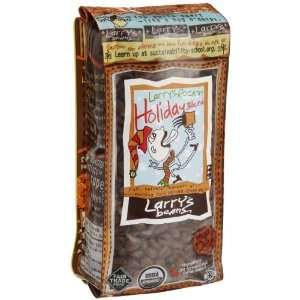 Larrys Beans Fair Trade Organic Coffee, Larrys Rockin Holiday Blend 