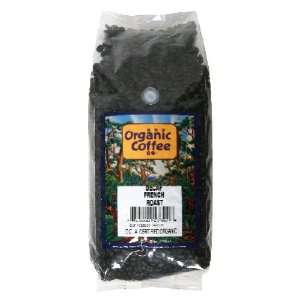 Organic Coffee Co. French Roast Decaf, 2 Pound (Pack of 2)  