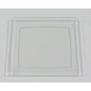  Comet 5 1/2 Square Milan Clear Plate (Ms6Cl) 168/Case 