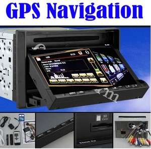 Double Din 7 Digital LCD Car DVD Stereo GPS NAV RDS TV  