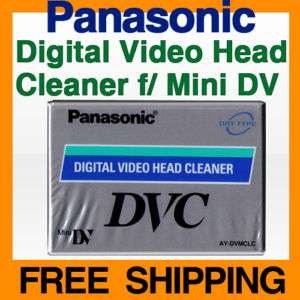 Panasonic DVC Mini DV Digital Video Head Cleaner Tape  