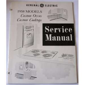   1958 Models Custom Ovens Custom Cooktops General Electric Books