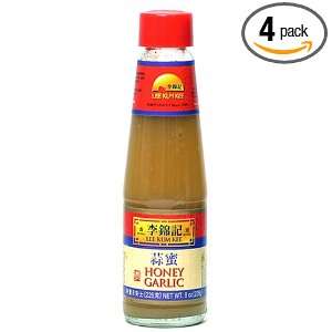 Lee Kum Kee Honey Garlic Sauce, 8 Ounce Bottle (Pack of 4)  
