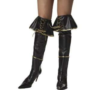  Womans Pirate Boot Covers Costume Accessory Everything 