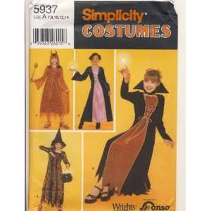 com Simplicity Sewing Pattern   5937   Use to Make   Girls Costumes 