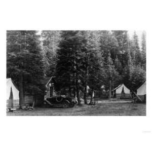 View of Cottages at Almanor Inn   Lassen County, CA Premium Poster 