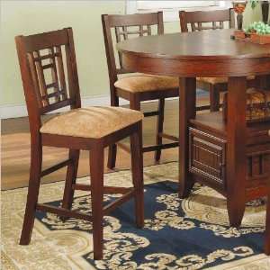     Cherry Counter Height Dining Chairs (Set of 2)