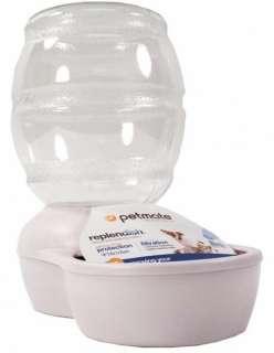 Petmate Replendish Waterer w/ Microban Pearl White 2.5 gal  