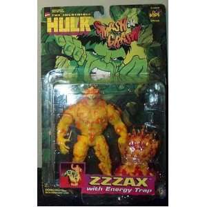   Smash and Crash the Incredible Hulk ZZZAX Action Figure Toys & Games
