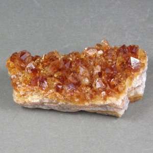  Citrine Crystal Geode Druze Cluster, (CT519) Everything 