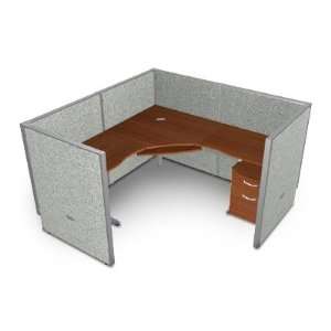   R1X1 4772 V, L Shape 72 Desk Cubicle Workstation