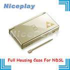 Shell Nintendo DS LITE NDSL BOX HOUSING CASE Gold Zelda