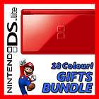 BRAND NEW [RED] Nintendo DS Lite Handheld Game Console 