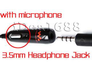 2x 3 5mm earphone headset adapter for sony ericsson w mic high quality 