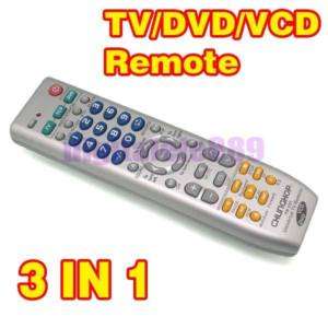 Universal TV DVD VCD Remote Control Controller 3 in1  