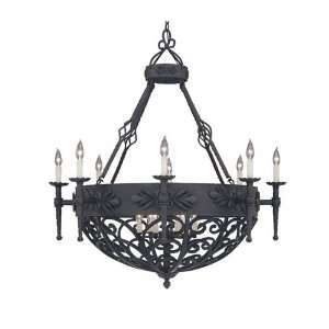  Designers Fountain Chandelier 9189 NI Alhambra Chandelier 