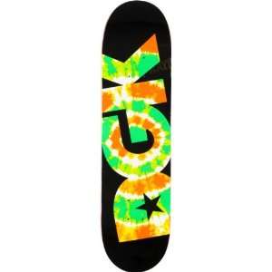  DGK Tie Dye Skateboard Deck   7.9