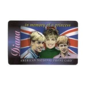  Collectible Phone Card In Memory Princess Diana With 
