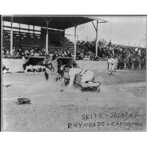   , Houston and Bill Reynolds, catcher, New York AL, 1914 baseball 1913