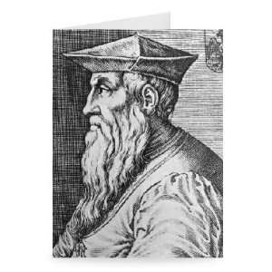Andrea Doria (engraving) by French School   Greeting Card (Pack of 2 