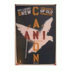 Ani Difranco Poster Canon The Best Of