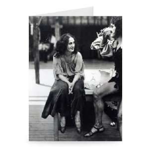 Anna Pavlova as Fenella in a scene from the   Greeting Card (Pack of 