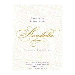  Annabella Pinot Noir 2009 750ML Grocery & Gourmet Food