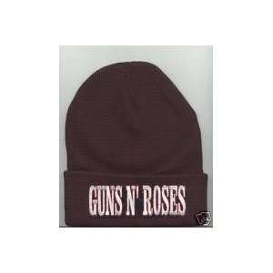  GUNS N ROSES Axl Rose Beanie HAT SKI CAP Black NEW
