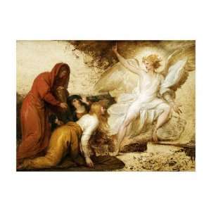  Women At The Sepulchre by Benjamin West. size 26 inches 