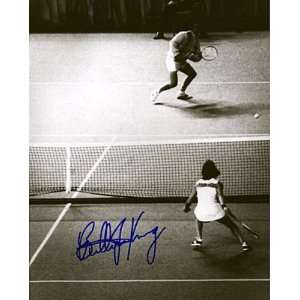  Billie Jean King vs. Bobby Riggs 16x20 Autographed 