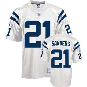 Bob Sanders Youth Jersey Reebok White Replica #21 Indianapolis Colts 