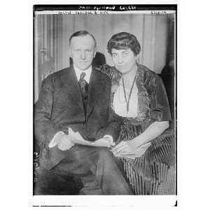 Calvin Coolidge & wife