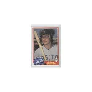    1981 Topps Traded #788   Carney Lansford Sports Collectibles