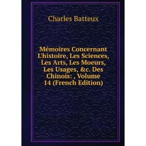    , Volume 14 (French Edition) Charles Batteux  Books