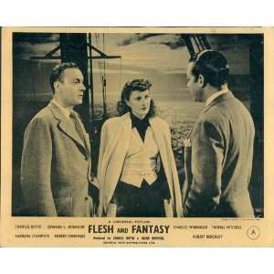   FLESH AND FANTASY BARBARA STANWYCK CHARLES BOYER LOBBY