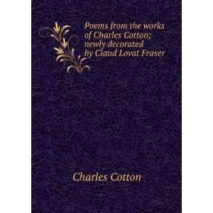    Poems from the works of Charles Cotton; Charles Cotton Books