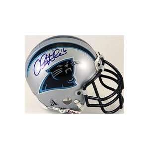 Chris Weinke autographed Football Mini Helmet (Carolina Panthers)
