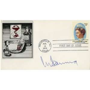 Christiaan Barnard Autographed Commemorative Philatelic Cover