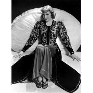 Claudette Colbert, in a Travis Banton Costume from Bluebeards Eighth 