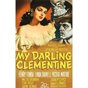  My Darling Clementine (1946) 27 x 40 Movie Poster Style C 