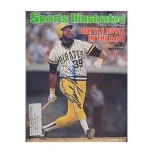 Dave Parker autographed Sports Illustrated Magazine (Pittsburgh 