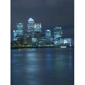 Canary Wharf, Docklands, Viewed from Wapping, London, England, United 