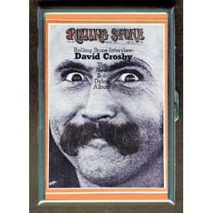 DAVID CROSBY 70 ROLLING STONE ID Holder, Cigarette Case or Wallet 