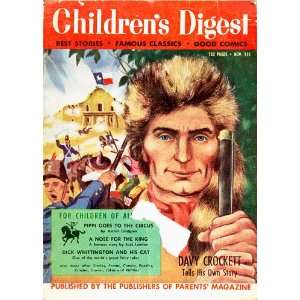 Childrens Digest November 1955 Davy Crockett Parents Magazine 